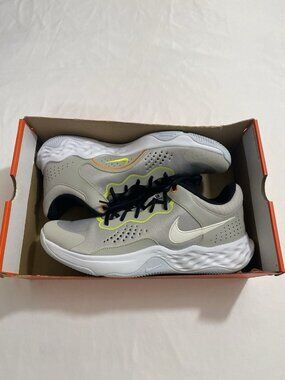 New Mens Size 14 Light Iron Ore Nike Fly.BY Mid 3 Basketball Shoes DD9311 004